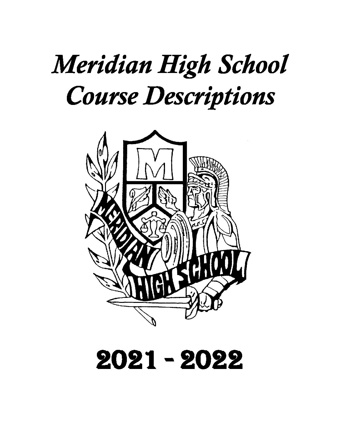 Registration Materials Meridian High School