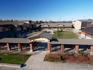 High school exterior