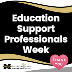 Education Support Professionals Week Thank You